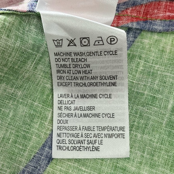 FARM RIO | Tropical Bunch One-Shoulder Open Waist Dress in Multi | Size XS - Picture 9 of 9